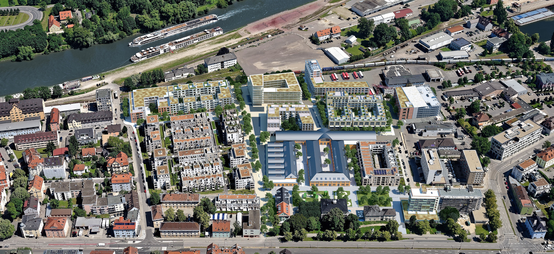 Vom Schlachthof zum Marina Quartier